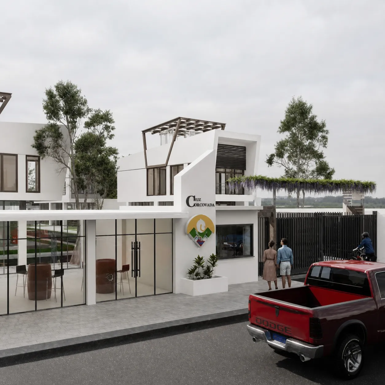 Proyección del condominio Cruz Corcovada consolidado en Ica